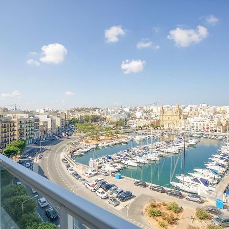 Seafront, Designer Apt With Private Terrace & Wifi By 360 Estates Pietà Extérieur photo